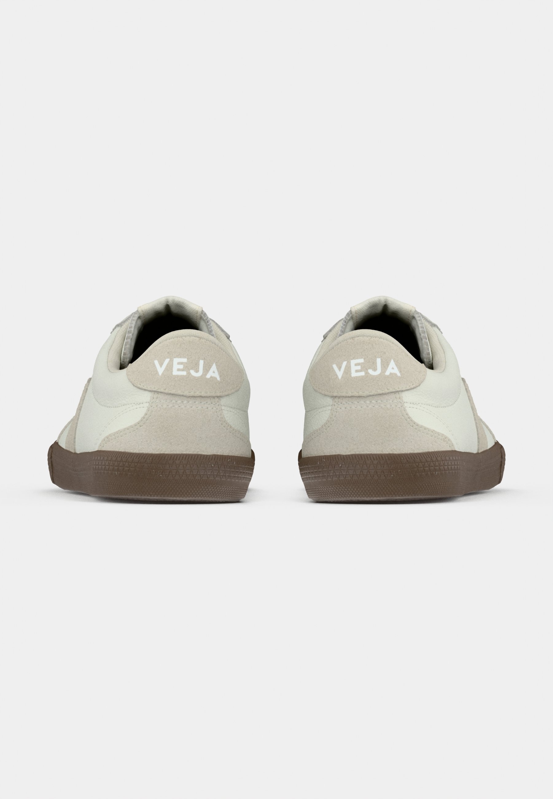 Veja VOLLEY - Trainers - white/natural/bark/white - Zalando.co.uk