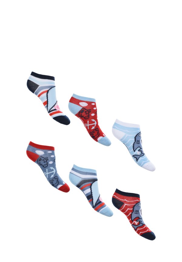 PEPPA GEORGE SNEAKER 6 PAAR STRÜMPFE PAKET - Socken - mehrfarbig