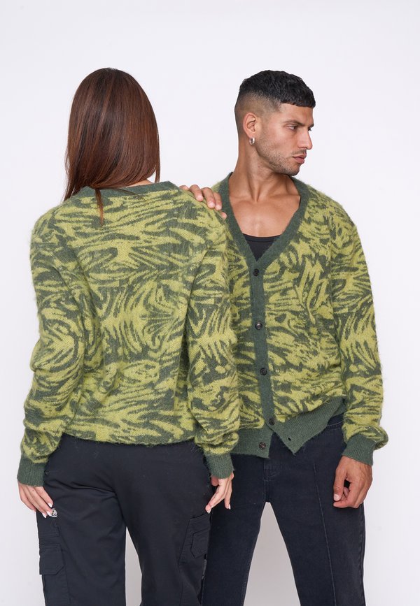 CONCRETE - Strickjacke - four leaf clover