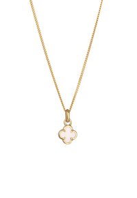 Elli LUCKY CLOVER ELEGANT - Halskæder - weiß