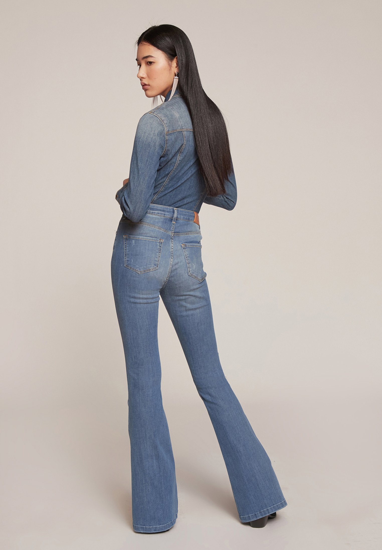 Motivi Jeans a zampa - blu - Zalando.it