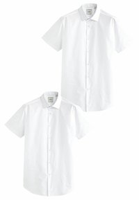 EASY CARE2 PACK SLIM FIT SHORT SLEEVE - Formální košile - white