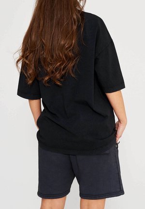 Print T-shirt - black