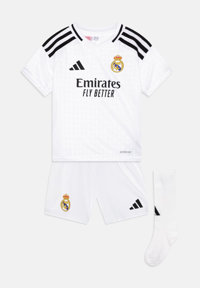 adidas Performance - REAL MADRID 24/25 HOME KIDS - Sports T-shirt - white, Enlarge