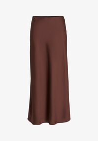 VILA Jupe Longue Satin Taille Haute Femme - Élégante Et Confortable