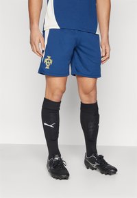 Puma - PORTUGAL FPF TRAINING SHORTS - Nacionalinės rinktinės apranga - persian blue/sugared almond Miniatiūros vaizdas 1