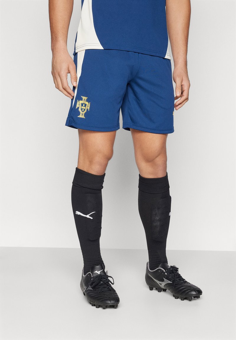 Puma - PORTUGAL FPF TRAINING SHORTS - Nacionalinės rinktinės apranga - persian blue/sugared almond, Padidinti