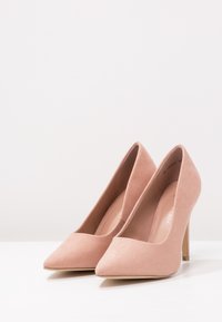 New Look Wide Fit Lodičky na vysokém podpatku - beige