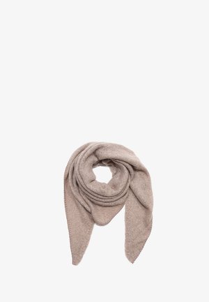 Faera, XXL DREIECKSTUCH ELASTISCH COZY OBERFLÄCHE - Halsdoek - braun