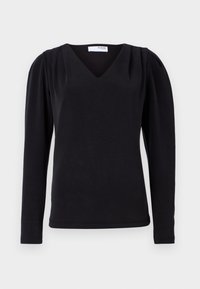 SLFFENJA V NECK  - Top dugih rukava - black