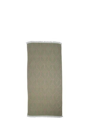 BOTANIC ART - Strandhanddoek - taupe/green
