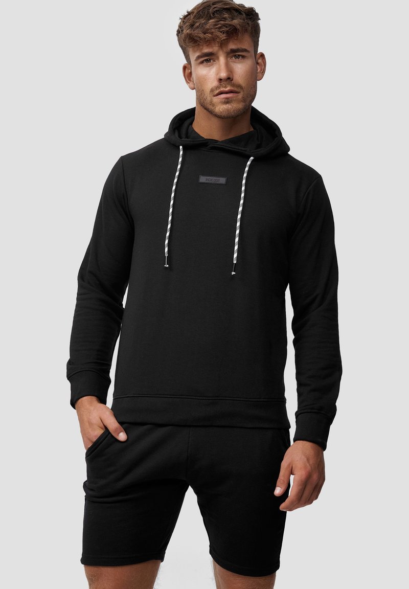 Herren Kapuzenpullover | INDICODE JEANS BENTLEY Kapuzenpullover black/schwarz - MU19894 Herren Kapuzenpullover | INDICODE JEANS BENTLEY Kapuzenpullover black/schwarz - MU19894