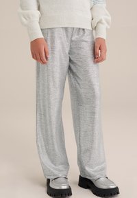 WE Fashion Nadrágok - silver