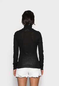 Weekday ESSENTIAL TURTLENECK - Camisola de manga comprida - black