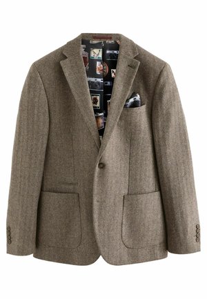 Next RICH HERRINGBONE - REGULAR FIT - Sakko - taupe