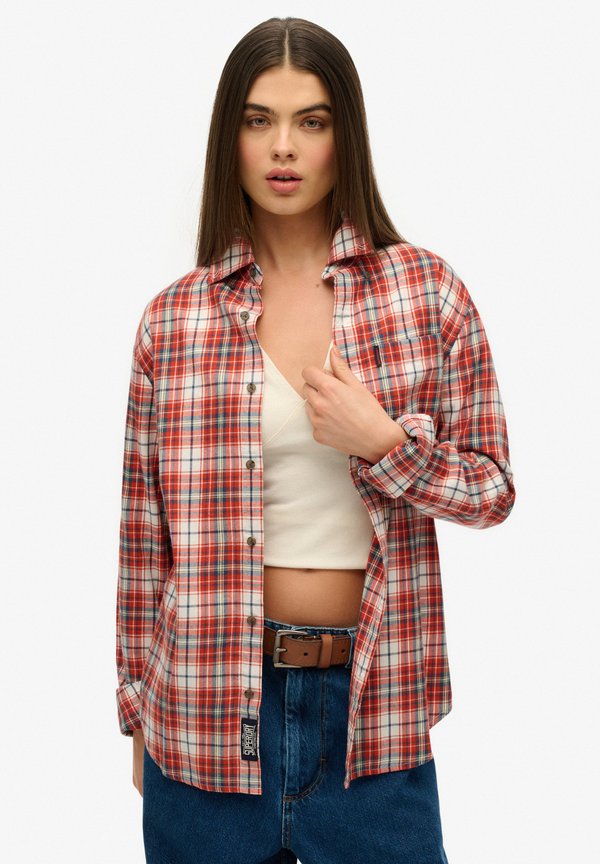 VINTAGE CHECK  - Hemdbluse