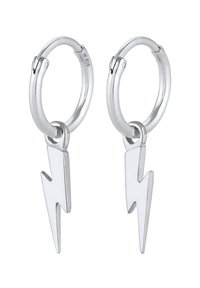 Elli FLASH HOOPS - Náušnice - silberfarben