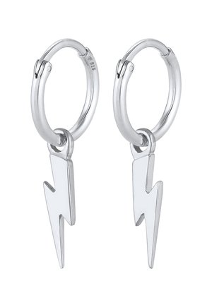 FLASH HOOPS - Fülbevalók - silber