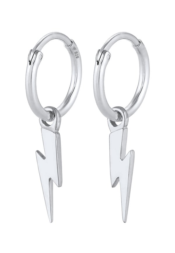 FLASH HOOPS - Ohrringe - silberfarben