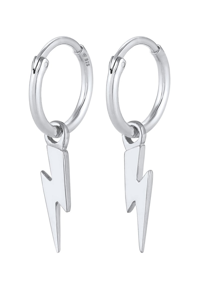 Elli FLASH HOOPS - Náušnice - silberfarben