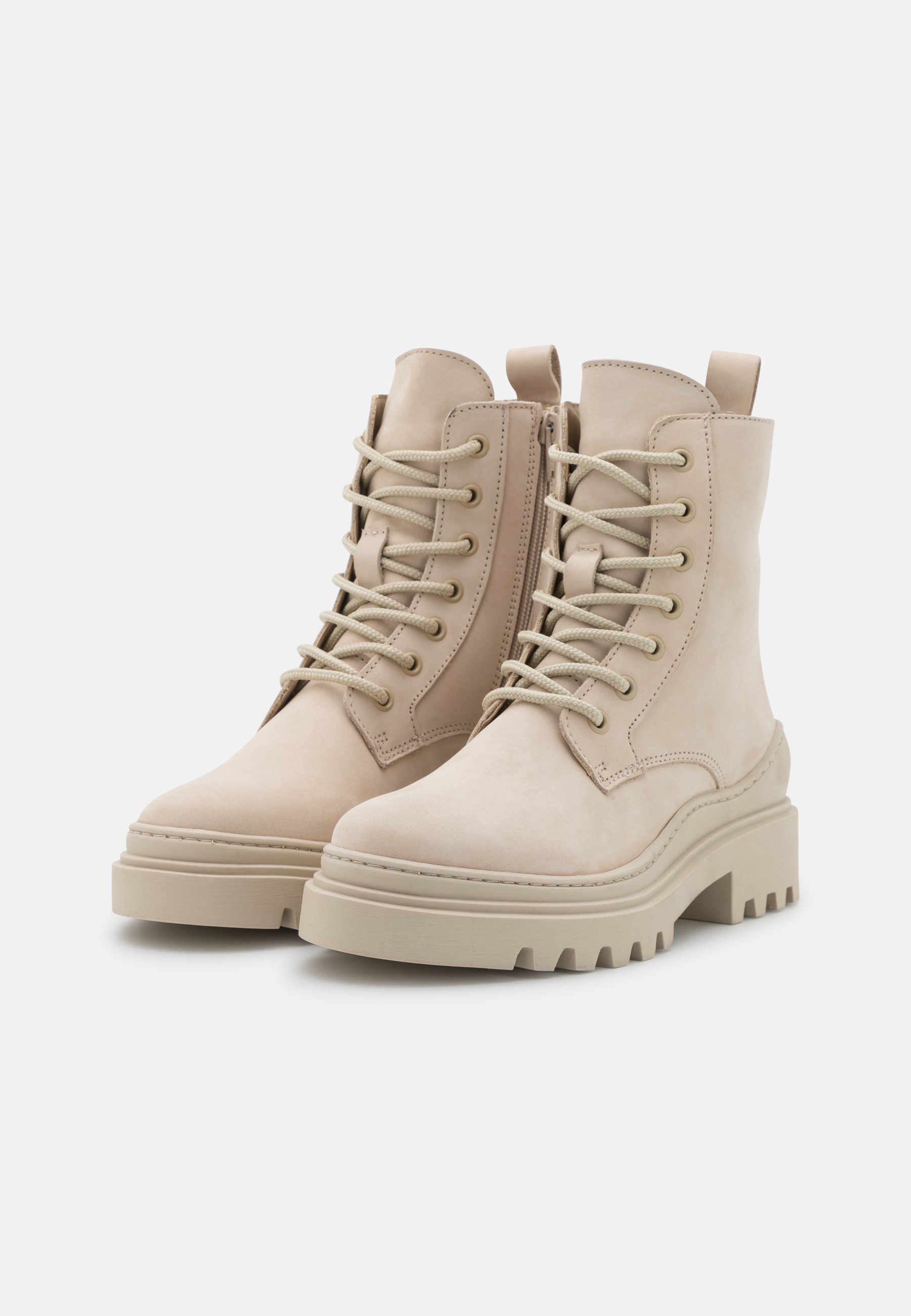 Tamaris Veterboots - ivory/crème - Zalando.be