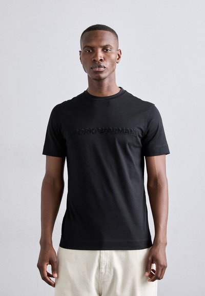 Emporio Armani Print T-shirt - black