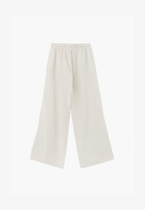 OXXO, OXXO HIGH WAIST WIDE LEG ELASTIC WAIST PANTS - Pantalones - natural