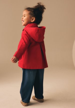 Next, REGULAR FIT - SHOWER RESISTANT BUTTON FRONT - Manteau court - red