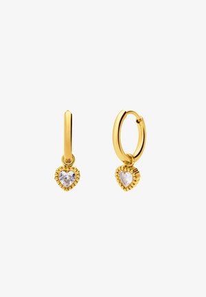 Lucardi Earrings - gold-coloured
