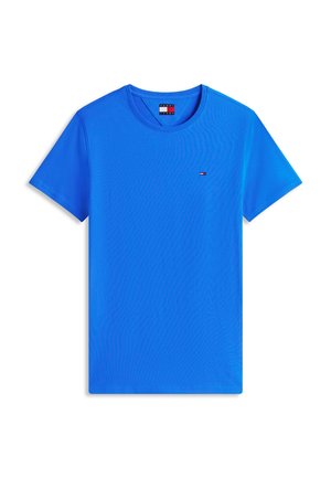 Tommy Jeans, FLAG EXTRA SLIM UNISEX - Basic T-shirt - fizzy blue