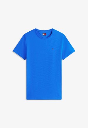 Tommy Jeans, FLAG EXTRA SLIM UNISEX - Basic T-shirt - fizzy blue