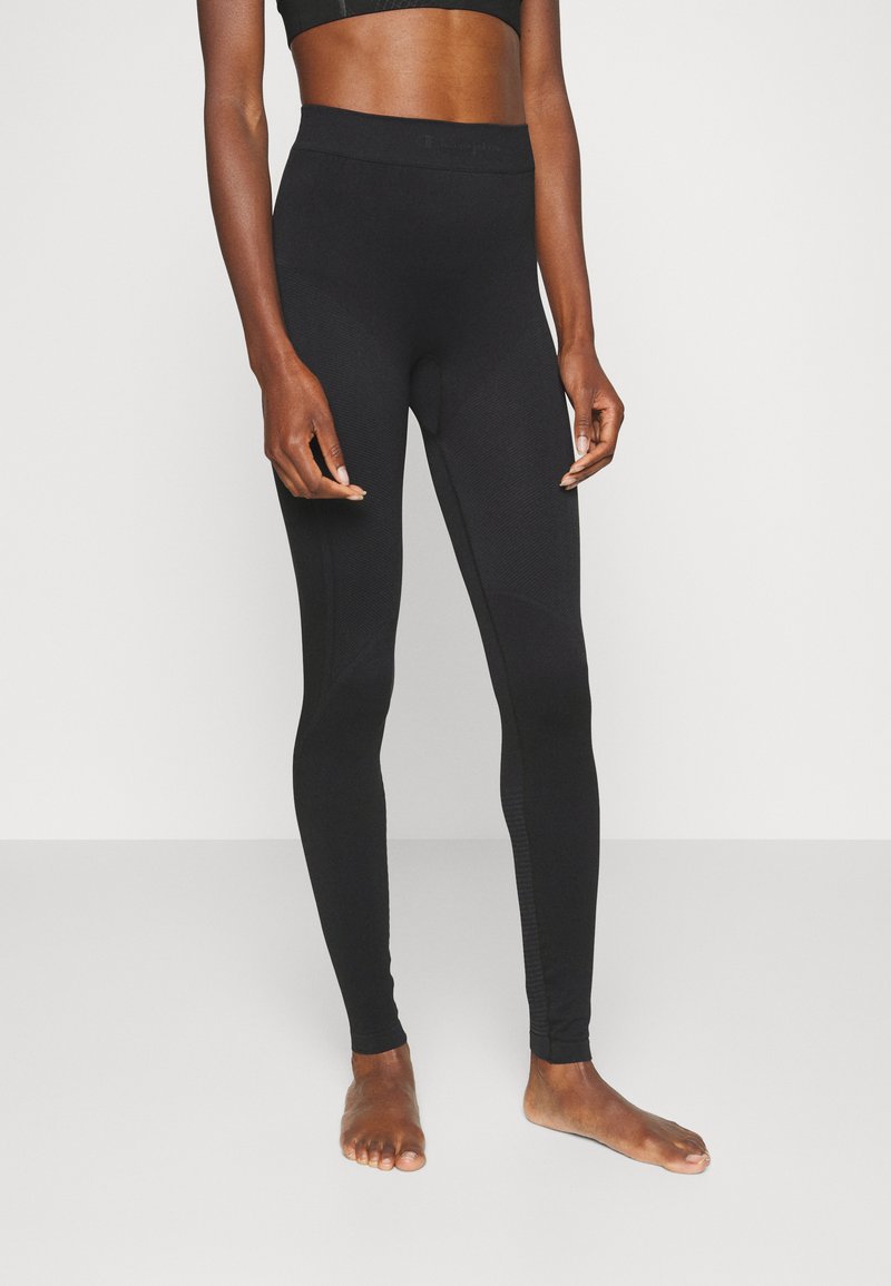 Champion SEAMLESS LEGGINGS THERMO Base layer black Zalando.co.uk