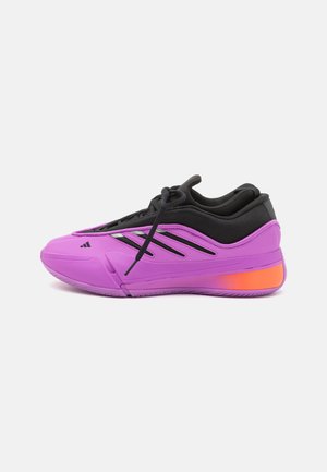 DAME 9 - Scarpe da basket - purple burst/core black/solar red