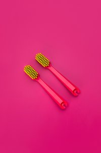Curaprox CS 5460 REFILL FOR TRAVEL SET - Accessori igiene orale - red