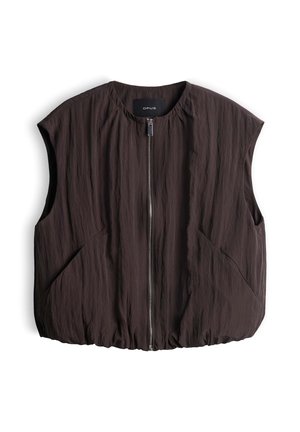 OPUS, CROPPED CRASH FIT - Weste - affogato