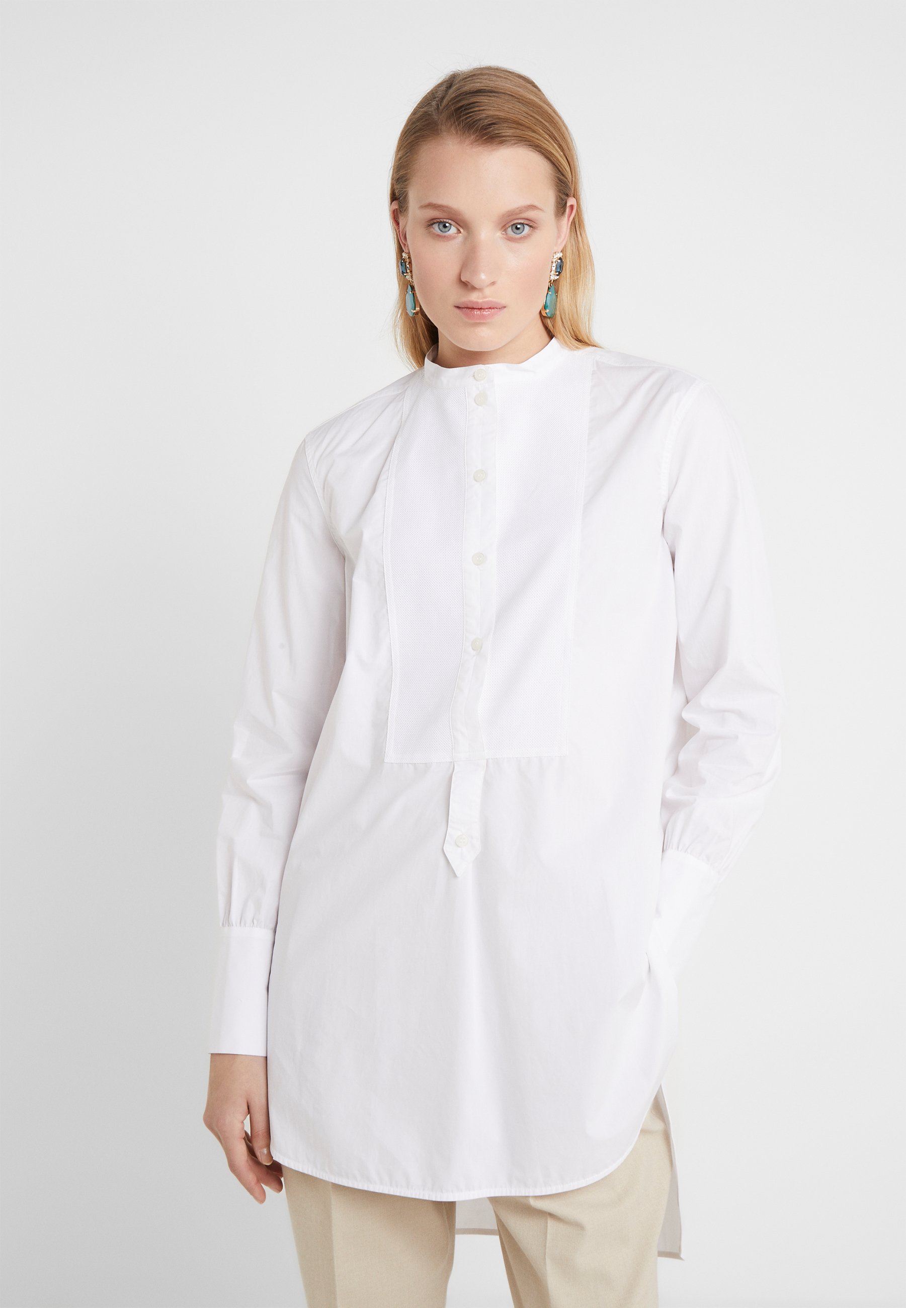 Yellow TOP MED PRINT By Malene Birger Bluser Yellow TOP MED PRINT By Malene Birger Bluser