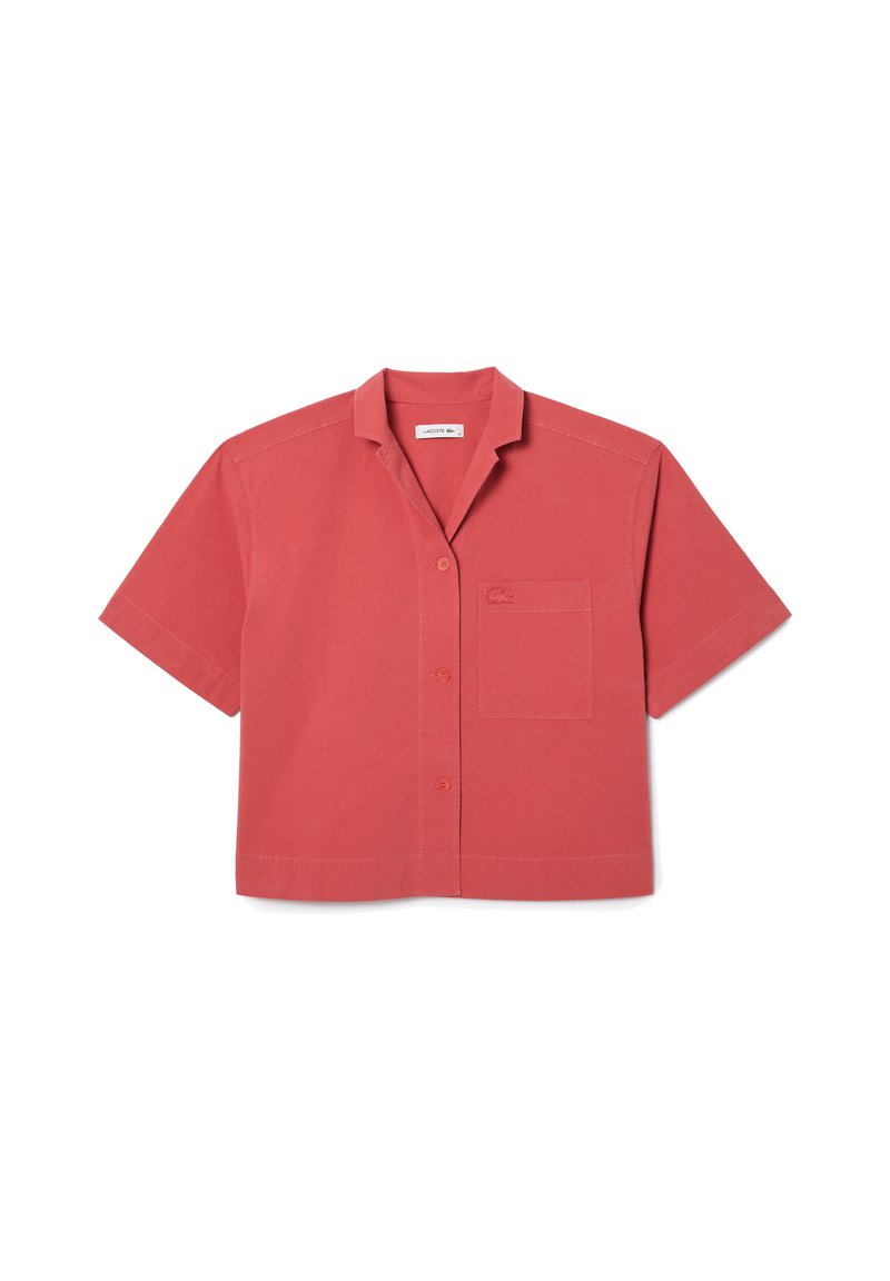 Lacoste Overhemdblouse rood