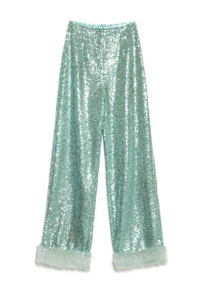 Sister Jane DISCO DARLING SEQUIN - Kalhoty - green