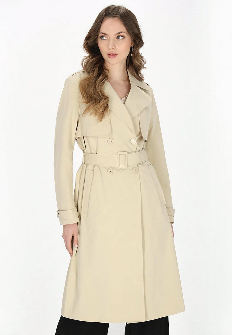 dreimaster Trenchcoat beige