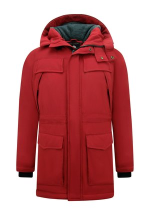 Wintermantel - rood