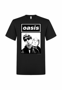 OASIS- NOEL LIAM BOXED PHOTO   - T-shirt con stampa - black