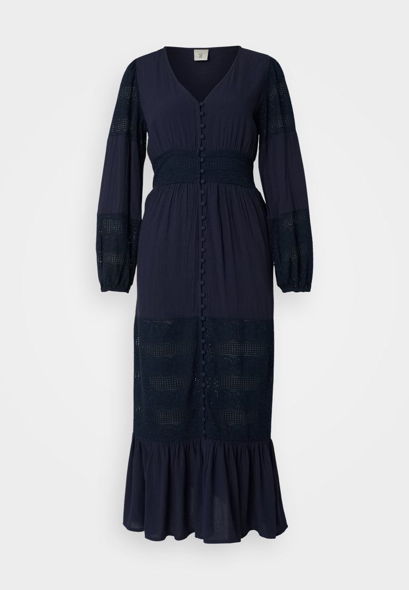 YAS Petite Maxi-jurk donkerblauw