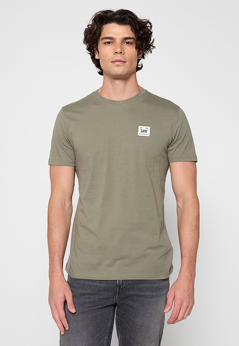 Lee T-shirt basic grijs