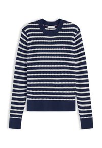 Non sélectionné, breton stripe dark  navy/ivory petal