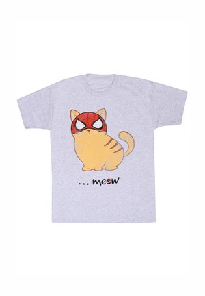 Henry Tiger MARVEL SPIDERMAN MILES MORALES MEOW jasnoszary melanż