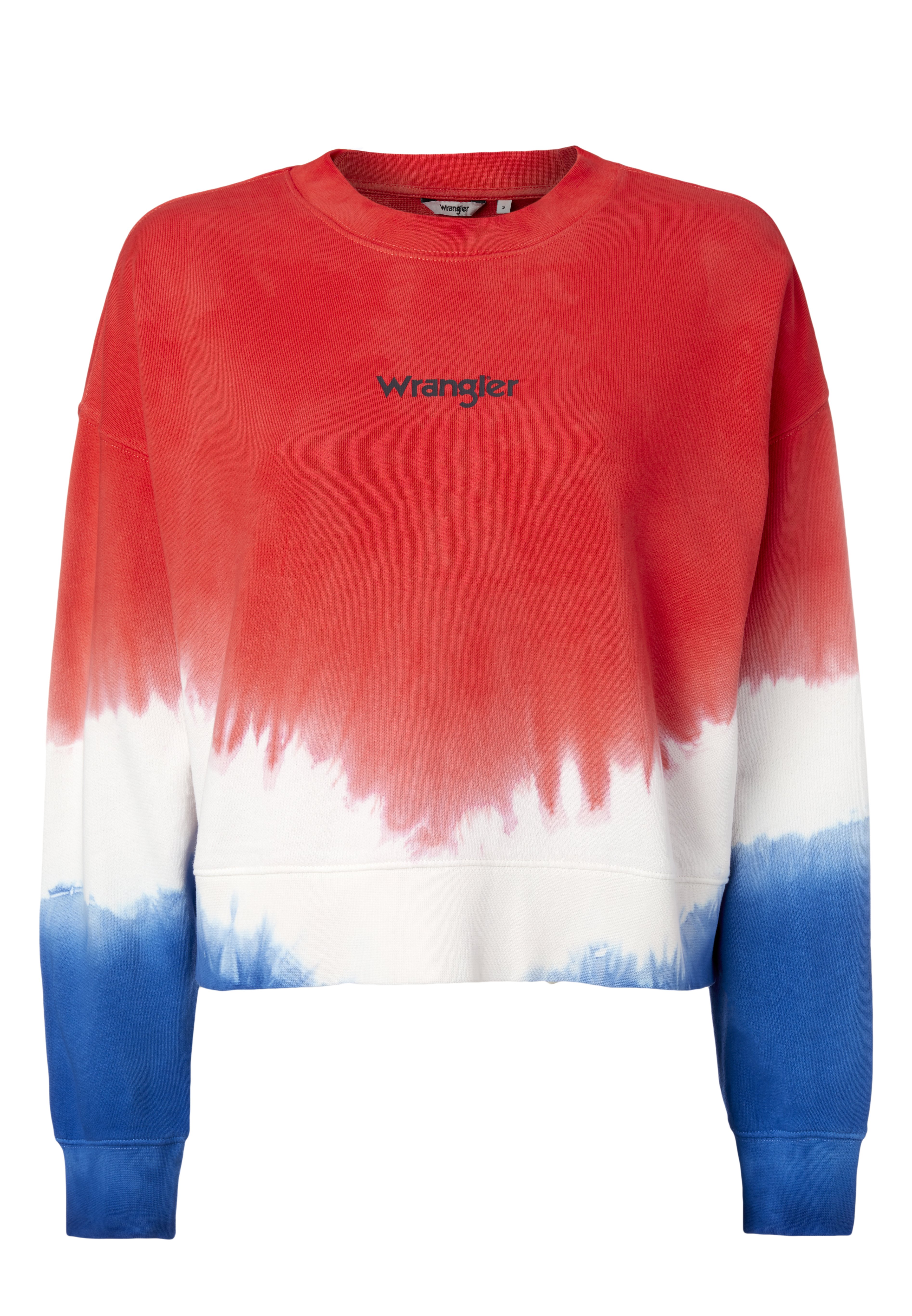 Wrangler BOXY RETRO Trui wrangler blueRood Zalando.nl Wrangler BOXY RETRO Trui wrangler blueRood Zalando.nl