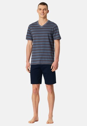 SET - Nachtwäsche Set - blau/grau