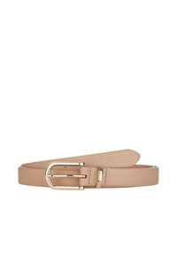 BRAX DOB Cintura Donna In Pelle Scamosciata Con Effetto Metallico, Sottile E Moderna, Accessorio Elegante