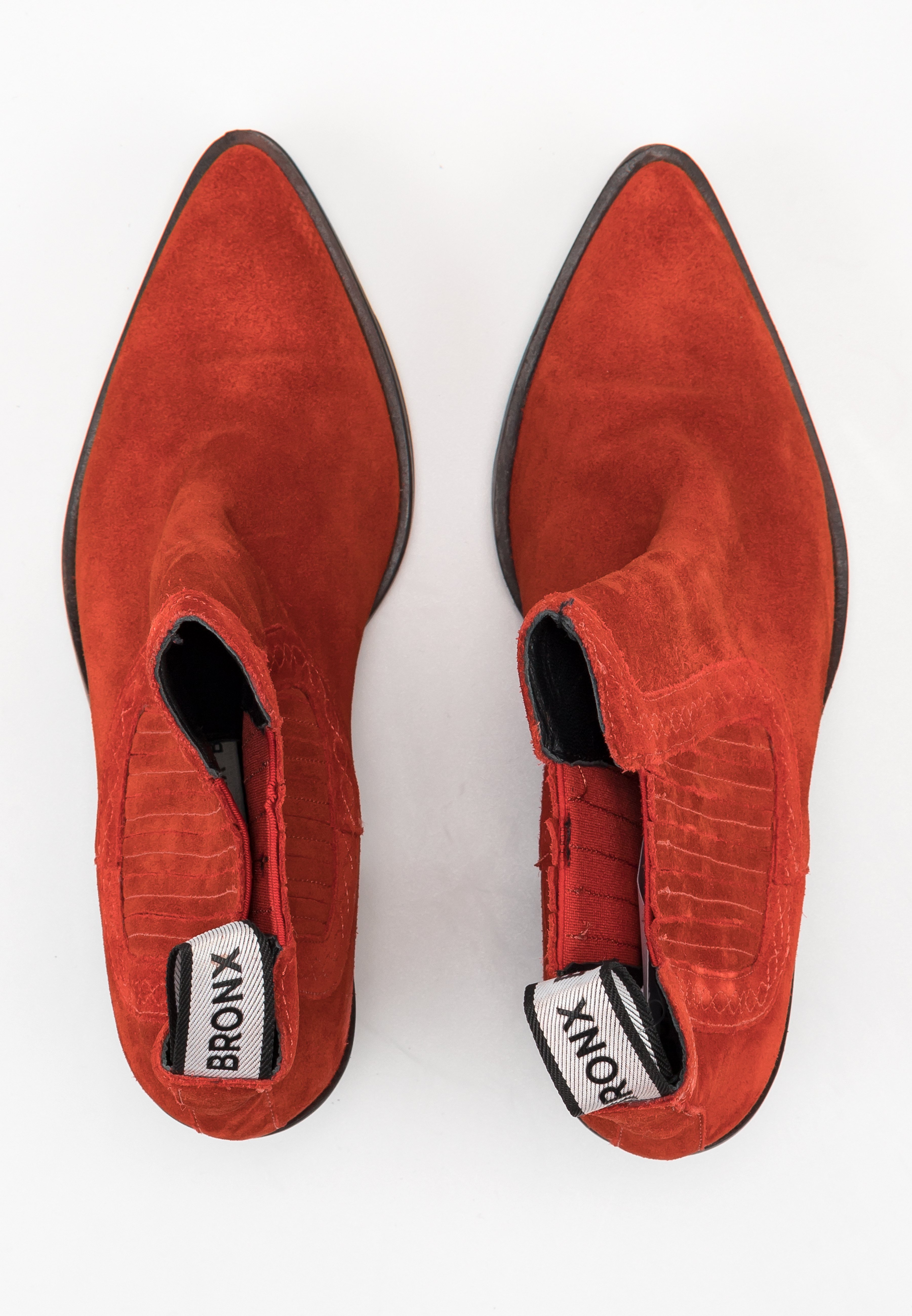 Bronx Korte laarzen - red/rood - (Pre-owned) - Zalando.nl