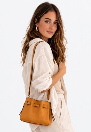 Pourchet, Sac bandoulière - safran